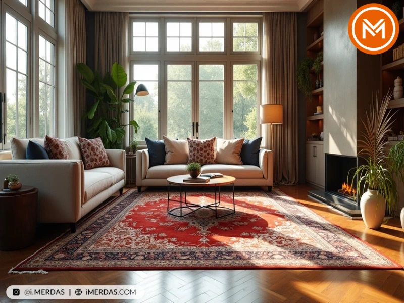 آشنایی با ابعاد استاندارد فرش ماشینی